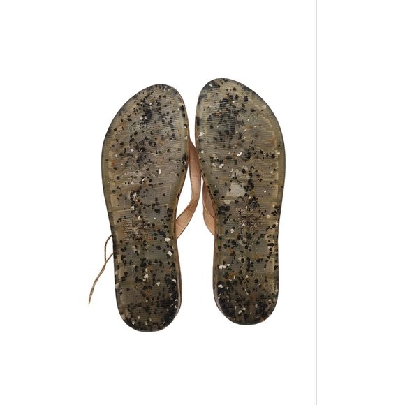 Steve Madden Cool Planet Flip Flop Womens Size 7.5 Tan Recycled Materials - Picture 6 of 8